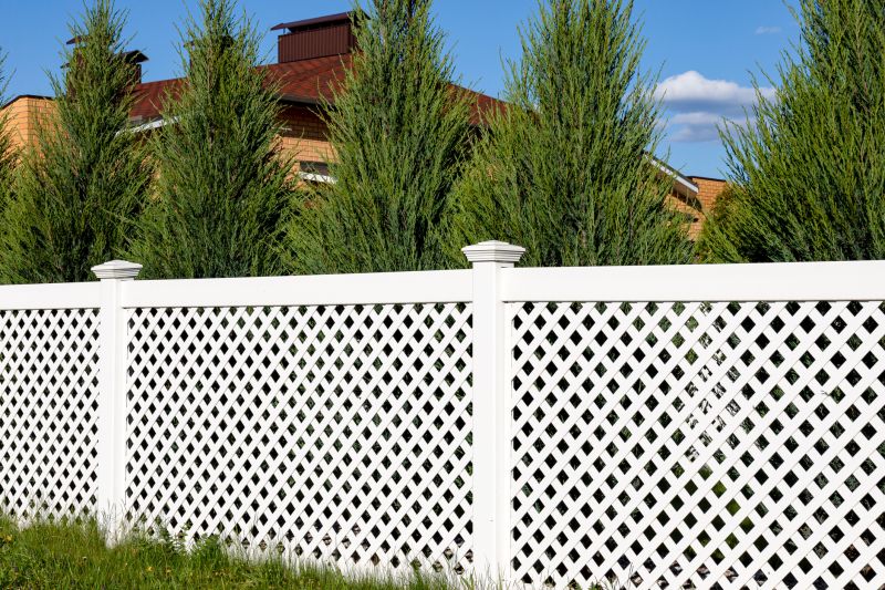 Vinyl Lattice Fence